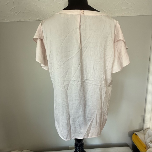 Banana Republic Elegant Women's Top blush color size Large - Picture 1 of 6